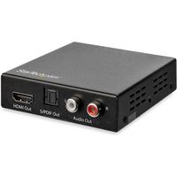 Startech.com 4K HDMI音声分離器 HDMI/Toslink/RCA HD202A 1個