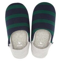 【アウトレット】シービージャパン ルームシューズ グリーン 洗える 軽い スリッポン 4573306862888 1足