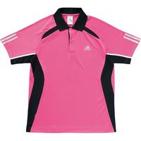 【アウトレット】アディダス(adidas)　ポロシャツ　AD502-03-S　ピンク　S　2枚セット（直送品）
