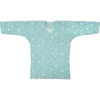 東京江戸一 鯉口シャツ 浅葱さくら