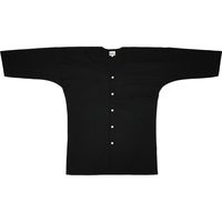 東京江戸一 鯉口シャツ 黒