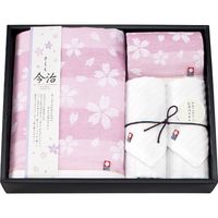 【ギフト包装】日本ユーテンシル さくら今治製 タオル セット