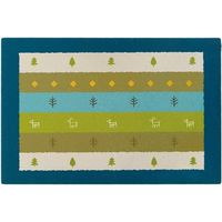 リッチェル 玄関マット　インドアマットSS　ギャベ柄　1セット(2枚)（直送品）