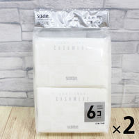 日本製紙クレシア　スコッティカシミヤ　ポケット　1パック（6個入）　1セット（2パック）