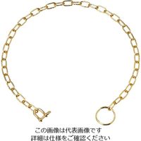 水本機械製作所 水本 ステンレス ポケットチェーンSP型(ゴールド) 全長300mm B-2258 1個 201-2036（直送品）