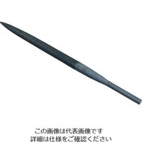 ツボサン スーパーソーヤスリ Φ3用 半丸 中目 5本入り HA08502 1セット(5本) 195-1590（直送品）