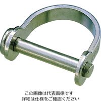 水本機械製作所 水本 ステンレス リベット式シャックル（幅広タイプ）B