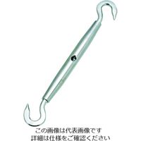 水本機械製作所 水本 ステンレス パイプターンバックルフック(フック&フック) 捻子径2分5厘 B-397 1個 849-1009（直送品）