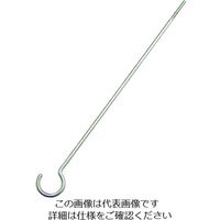 水本機械製作所 水本 ステンレス ネジ付ロングSカン 線径4mm 全長500mm A-2745 1本 178-2560（直送品）