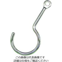 水本機械製作所 水本 ステンレス Sフック（フックタイプ） 線径6mm 長さ107mm A-2815 1個 200-8899（直送品）