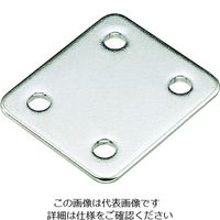 水本機械製作所 水本 ステンレス アイプレート用裏板 42mmX58mm B-1397 1個 204-5596（直送品）