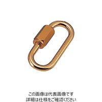 水本機械製作所 水本 アルミリングキャッチ（アルマイト付） ゴールド 線径10mm 長さ77mm B-539 1個 205-0322（直送品）