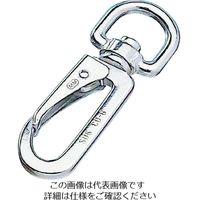 水本機械製作所 水本 ステンレス ナスカンスナップCD型 線径5.5mm 長さ85mm B-808 1個 204-5600（直送品）