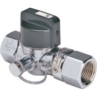 藤井合金製作所 藤井 FV645B 検査口付機器接続ガス栓 1個（直送品）