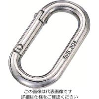 水本機械製作所 水本 ステンレス オーバルキャッチ 線径10mm 長さ70mm B-197 1個 849-0880（直送品）