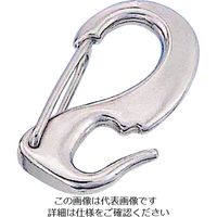 水本機械製作所 水本 ステンレス オープンマガタマフック 長さ67mm 使用荷重0.39kN B-140 1個 204-7166（直送品）