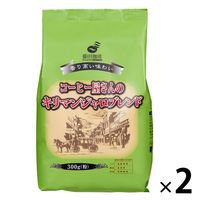 【アウトレット】藤田珈琲 コーヒー屋さんのキリマンジャロブレンド 1セット（300g×2袋）　レギュラーコーヒー粉　中挽き