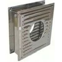 イチカワ ステンレス製煙突部品枠付き換気板Φ120mm 4920062014103 1個（直送品）