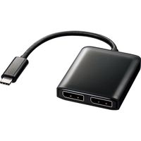 サンワサプライ USB TypeC MSTハブ　(DisplayPort Altモード） AD-ALCMST2DP 1個（直送品）