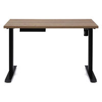 アイリスオーヤマ 昇降テーブル 電動 立ちテーブル可能 テレワーク推奨 幅120cm 電動昇降テーブル DSTー1200 ブラック 1台（直送品）