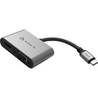 ADAM elements CASA HUB VH1 Type-C to HDMI/VGA変換アダプタ AAPADHUBVH1GYJ 1個（直送品）