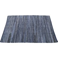 不二貿易 デニムラグ 1300×1850mm ブルー 37528（直送品）