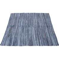 不二貿易 デニムラグ 1850×1850mm ブルー 37529（直送品）