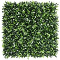 みはし フェイクウォールグリーン　壁掛け・フェンス飾り　ツゲ　100×100cm NIG204 1個（直送品）
