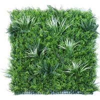 みはし フェイクウォールグリーン　壁掛け・フェンス飾り　ツゲ　100×100cm NIG209 1個（直送品）