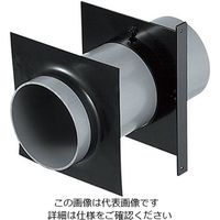 杉田エース 気密フランジセット KSーV4K150 黒 KS-V4K150 1セット(4個)（直送品）