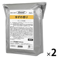 白元アース バスキング ゆずの香り S1010-0 1箱（16kg：8kg入×2袋） 業務用入浴剤 粉末タイプ