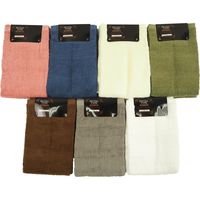 小杉善 【ホテルタイプ】フィールカラーフェイスタオル（ホワイト）30枚組 34×80cm ZG-340-2WH(7) 1セット（30枚入）（直送品）