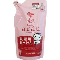 サラヤ arau．（アラウベビー）　ベビー洗濯用せっけん　詰替用　720ml　720mL×12セット（直送品）