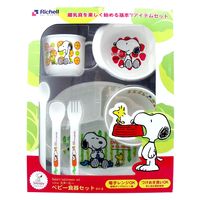 リッチェル スヌーピー ベビー食器セット