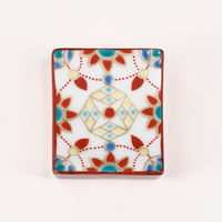 青郊 九谷焼 箸置 瓔珞手 HC-11-32p 32個（直送品）