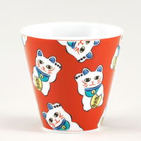 青郊 【九谷焼】縁起ちょこ 招き猫 KSO-07-4p 4個（直送品）