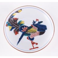 青郊 【九谷焼】豆皿名品コレクション 古九谷色絵鳳凰文 MC-02-4p 4個（直送品）