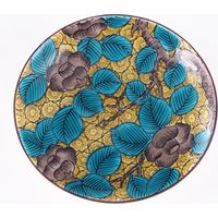 青郊 【九谷焼】豆皿名品コレクション 古九谷青手椿図 MC-12-32p 32個（直送品）