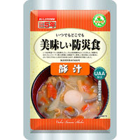 【非常食】UAA食品 美味しい防災食 豚汁 1食
