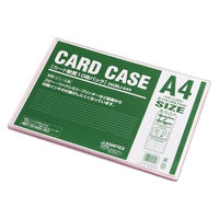 ジョインテックス カードケース軟質A4*10枚 D036J-A44　1パック（直送品）