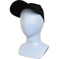 ヤマショウ 撥水キャップ ブラック YYB-012BK(15個入) 1箱(15個入)（直送品）