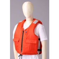 日本救命器具 救命胴衣　背抜型 6300004768 1着（直送品）