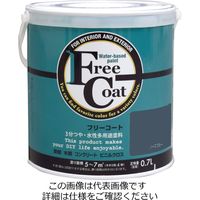 アトムサポート 水性フリーコート 0.7L ノースブルー 4971544232225 1セット(6缶)（直送品）
