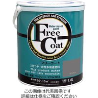 アトムサポート 水性フリーコート 1.6L ライトグレー 4971544233048 1セット(4缶)（直送品）