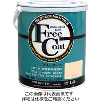 アトムサポート 水性フリーコート 1.6L アイボリー 4971544233086 1セット(4缶)（直送品）