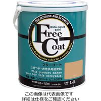 アトムサポート 水性フリーコート 1.6L ラタン 4971544233123 1セット(4缶)（直送品）