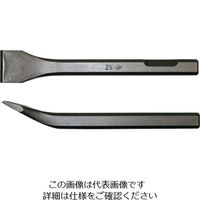 ヨコタ工業 ヨコタ フラックスチッパー(Fー25用)チゼル曲平25X156 81601002-00 1個 828-9361（直送品）