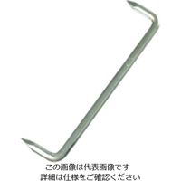 ハイロジック ユニクロ丸カスガイ9×150ミリ 00016153-001 1セット(30本)（直送品）