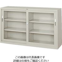 ナイキ 引違い書庫(ガラス戸) HG63J-AW 1台 836-9166（直送品）