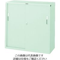 ナイキ 引違い書庫(スチール戸) HS33J-AW 1台 836-9168（直送品）